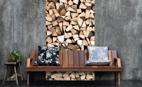 Dimex Timber Logs Fototapete 150x250cm 2-Bahnen Interieur | Yourdecoration.de