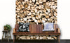 Dimex Timber Logs Fototapete 225x250cm 3-Bahnen Interieur | Yourdecoration.de