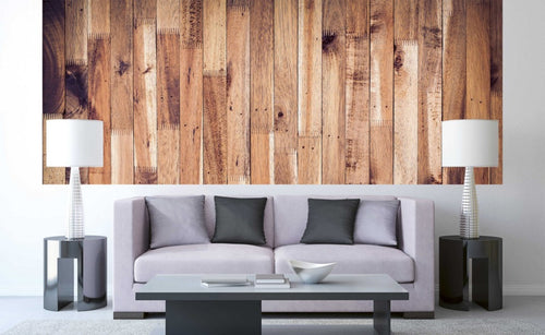 Dimex Timber Wall Fototapete 375x150cm 5-Bahnen Interieur | Yourdecoration.de