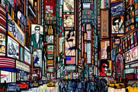 Dimex Times Square Fototapete 225x250cm 3-Bahnen | Yourdecoration.de