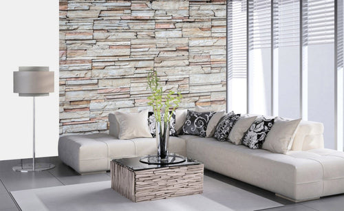 Dimex Travertine Fototapete 225x250cm 3-Bahnen Interieur | Yourdecoration.de