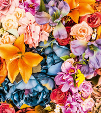 Dimex Vintage Flowers Fototapete 225x250cm 3-Bahnen | Yourdecoration.de
