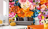 Dimex Vintage Flowers Fototapete 375x250cm 5-Bahnen Interieur | Yourdecoration.de