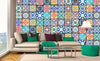 Dimex Vintage Tiles Fototapete 375x250cm 5-Bahnen Interieur | Yourdecoration.de