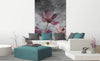 Dimex Violet Flower Abstract Fototapete 150x250cm 2-bahnen interieur | Yourdecoration.de