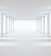Dimex White Corridor Fototapete 225x250cm 3-Bahnen | Yourdecoration.de