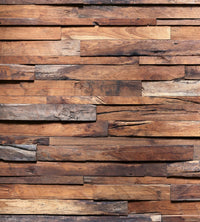 Dimex Wooden Wall Fototapete 225x250cm 3-Bahnen | Yourdecoration.de