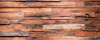 Dimex Wooden Wall Fototapete 375x150cm 5-Bahnen | Yourdecoration.de