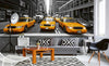 Dimex Yelow Taxi Fototapete 375x150cm 5-Bahnen Interieur | Yourdecoration.de