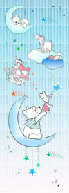 Komar Winnie Pooh Piglet and Stars Vlies Fototapete 100x280cm 2-bahnen | Yourdecoration.de