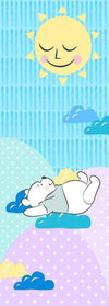 Komar Winnie Pooh Take a Nap Vlies Fototapete 100x280cm 2-bahnen | Yourdecoration.de