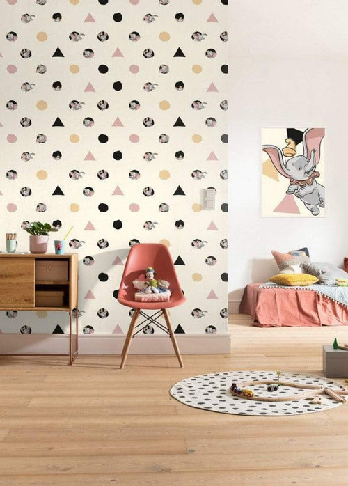 Komar Dumbo Angles Dots Vlies Fototapete 200x280cm 4-bahnen Interieur | Yourdecoration.de
