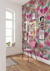 Komar Ariel Pink Flower Vlies Fototapete 200x280cm 4-bahnen Interieur | Yourdecoration.de