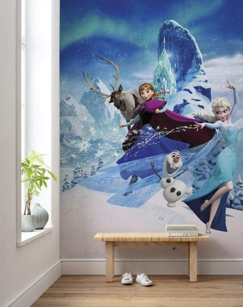 Komar Frozen Elsas Magic Vlies Fototapete 200x280cm 4-bahnen Interieur | Yourdecoration.de