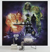 Komar Star Wars Classic Poster Collage Vlies Fototapete 250x250cm 5-bahnen Interieur | Yourdecoration.de