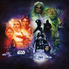 Komar Star Wars Classic Poster Collage Vlies Fototapete 250x250cm 5-bahnen | Yourdecoration.de