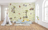 Komar Winnie Pooh Friends Vlies Fototapete 300x280cm 6-bahnen Interieur | Yourdecoration.de