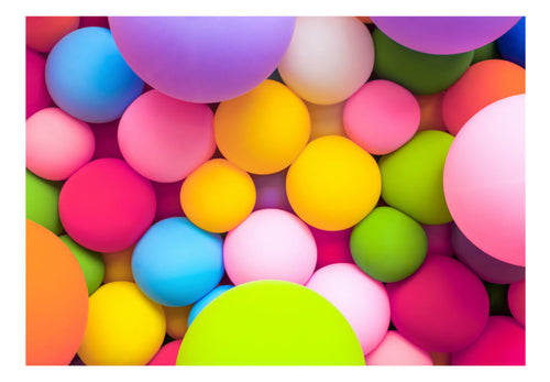 Fototapete - Colourful Balls - Vliestapete