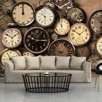 Fototapete - Old Clocks - Vliestapete