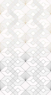 Komar Coquilles Blanches Vlies Fototapete 150x280cm 3-bahnen | Yourdecoration.de