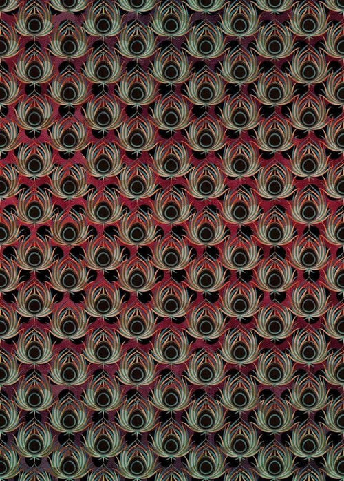Komar Paon Rouge Vlies Fototapete 200x280cm 4-bahnen | Yourdecoration.de