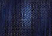 Komar Mystique Bleu Vlies Fototapete 400x280cm 8-bahnen | Yourdecoration.de