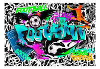 Artgeist Sports Graffiti Vlies Fototapete | Yourdecoration.de