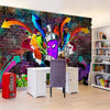 Artgeist Graffiti Colourful Attack Vlies Fototapete Interieur | Yourdecoration.de