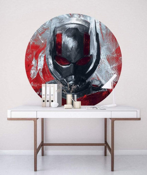 Komar Avengers Painting Ant-Man Zelfklevend Fototapete 128x128cm Rund Interieur | Yourdecoration.de