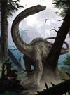 Komar Rebbachisaurus Vlies Fototapete 184x248cm 2-Bahnen | Yourdecoration.de