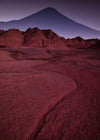 Komar Red Mountain Desert Vlies Fototapete 200x280cm 4-Bahnen | Yourdecoration.de