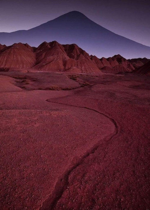 Komar Red Mountain Desert Vlies Fototapete 200x280cm 4-Bahnen | Yourdecoration.de