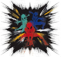 Komar Spider-Man Color Explosion Vlies Fototapete 300x280cm 6-Bahnen | Yourdecoration.de