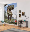 Komar Tyrannosaurus Rex Vlies Fototapete 184x248cm 2-Bahnen Sfeer | Yourdecoration.nl