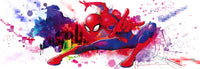 Komar Vlies Fototapete 4 4123 Spider Man Graffiti Art | Yourdecoration.de