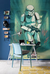 Komar Vlies Fototapete Iadx4 024 Mandalorian Stormtrooper Print Interieur | Yourdecoration.de