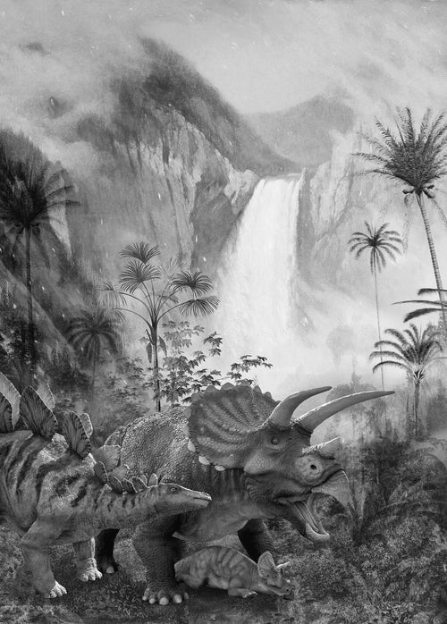 Komar Vlies Fototapete Iax4 0020 Jurassic Waterfall | Yourdecoration.de