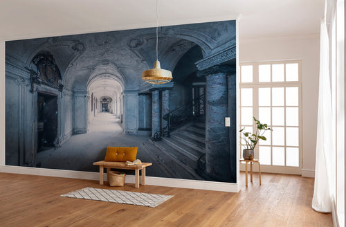 Komar Vlies Fototapete Shx8 153 Villa Blue Interieur | Yourdecoration.de
