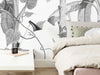 Komar Vlies Fototapete Inx8 082 Croissances Monochrome Detail | Yourdecoration.de