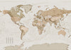 Komar Vlies Fototapete X7 1015 Earth Map | Yourdecoration.de