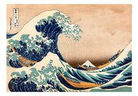 Artgeist Hokusai The Great Wave off Kanagawa Reproduction Vlies Fototapete | Yourdecoration.de