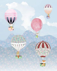 Komar Happy Balloon Vlies Fototapete 200x250cm 2-bahnen | Yourdecoration.de