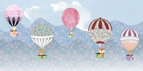 Komar Happy Balloon Vlies Fototapete 500x250cm 5-bahnen | Yourdecoration.de