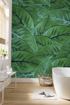 Komar Jungle Leaves Vlies Fototapete 200x250cm 2-bahnen Sfeer | Yourdecoration.de