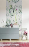 Komar Cactus Grey Vlies Fototapete 100x250cm 1-bahn Sfeer | Yourdecoration.de