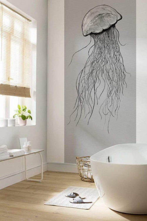 Komar Jellyfish Vlies Fototapete 100x250cm 1-bahn Sfeer | Yourdecoration.de