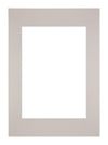 Passepartout 29,7x42cm A3/A4 Karton Grau Granit Rand Gerade - Vorne | Yourdecoration.de