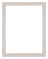 Passepartout 35x45cm Karton Grau Granit Rand 3cm Gerade - Vorne | Yourdecoration.de