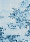 Komar Blue China Vlies Fototapete 200x280cm 2-bahnen | Yourdecoration.de
