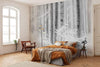 Komar Winter Wood Vlies Fototapete 400x280cm 4-bahnen Sfeer | Yourdecoration.de
